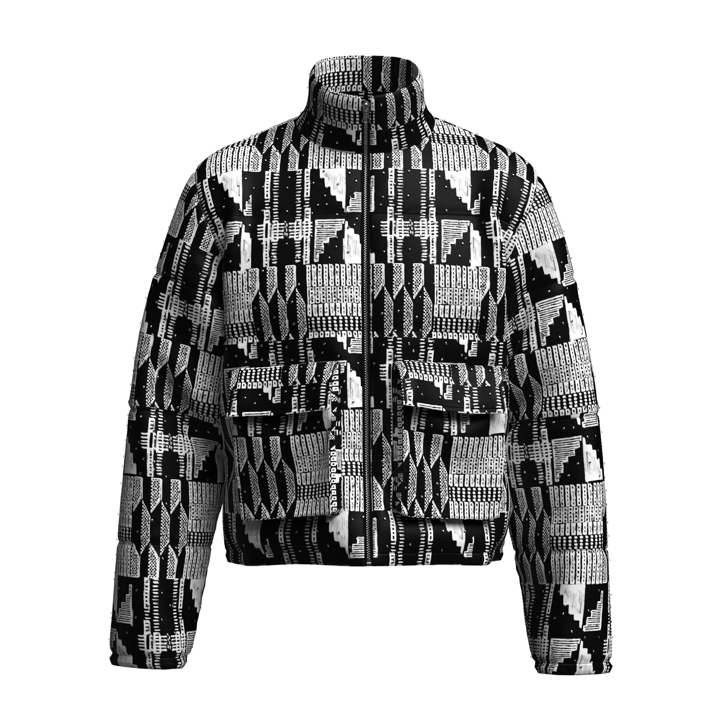 Women's Diamond Encrusted Kente jacket